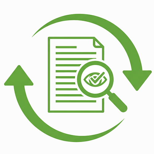 Transparent audit trail